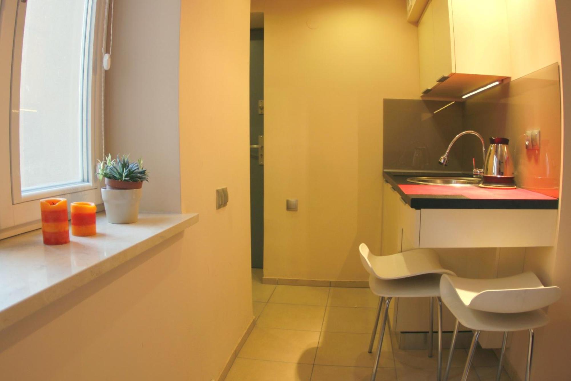 Mirror Pink Studio Apartment Cracovie Chambre photo